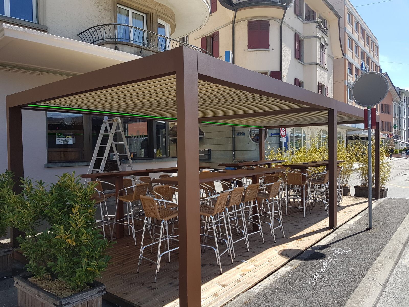 pergola bioclimatique