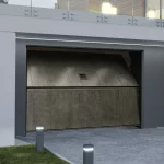 Porte sectionnelle sans rails de plafond - Securlap
