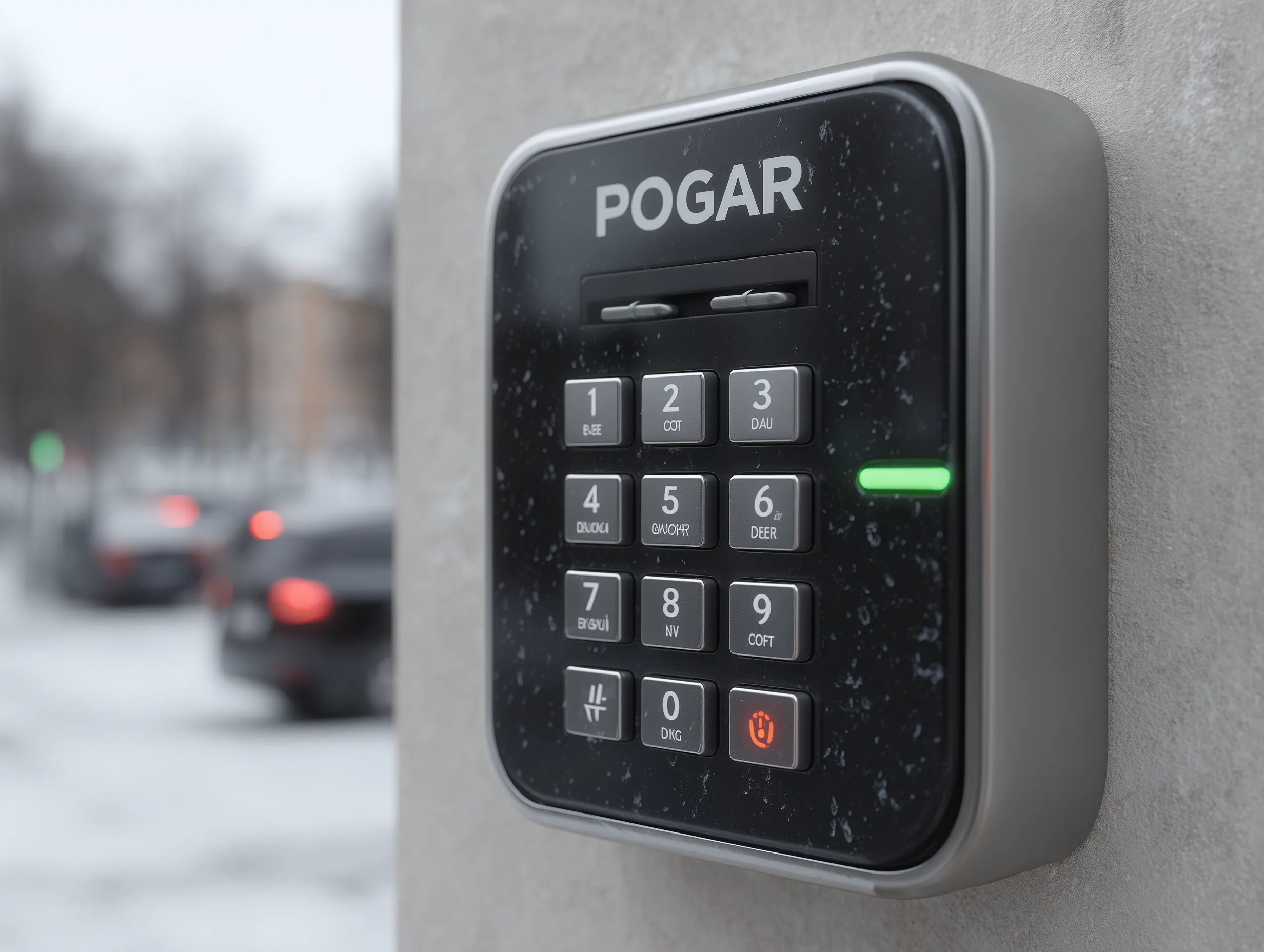 Porte de garage sécurisée Pogar