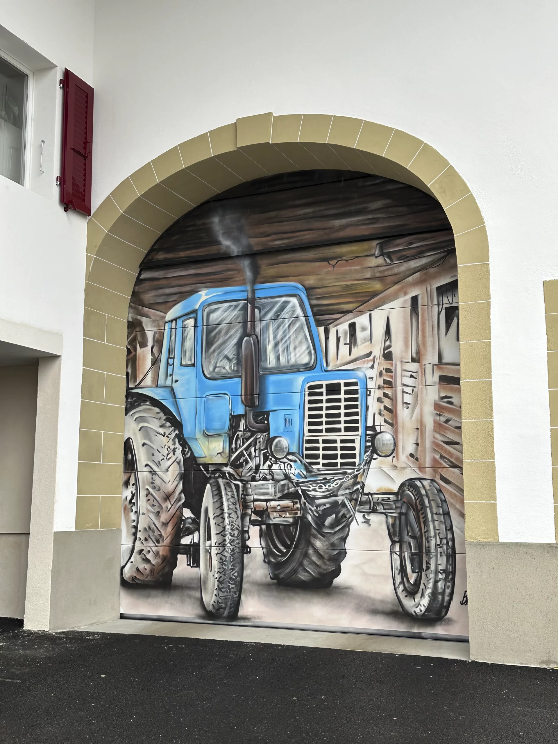 Porte de garage sur mesure Pogar SA