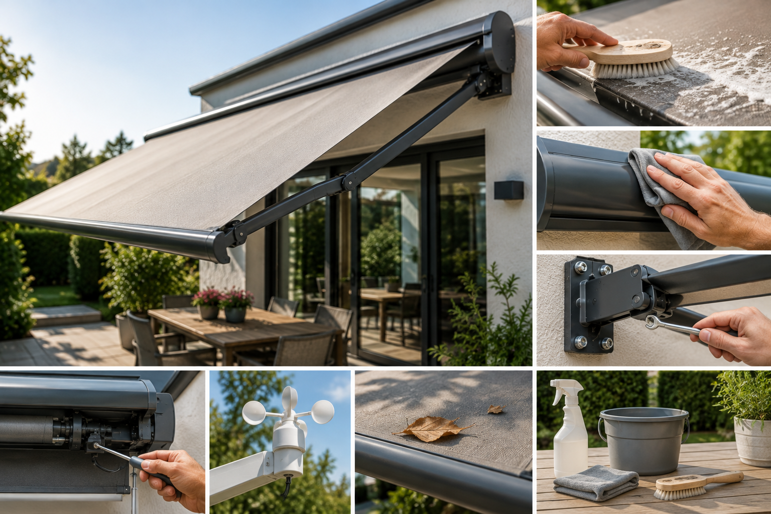 comment entretenir stores, bannes et protections solaires avant l’automne