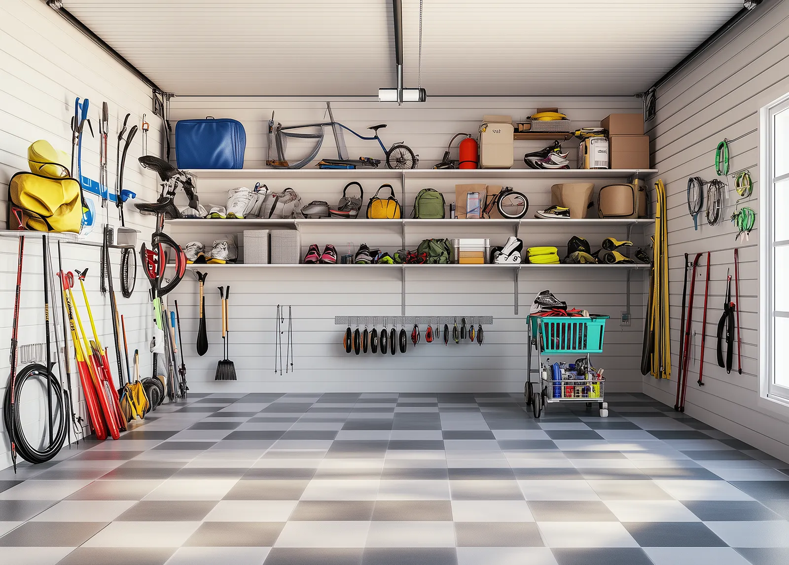 Garage bien organisé-03 Garage bien organisé