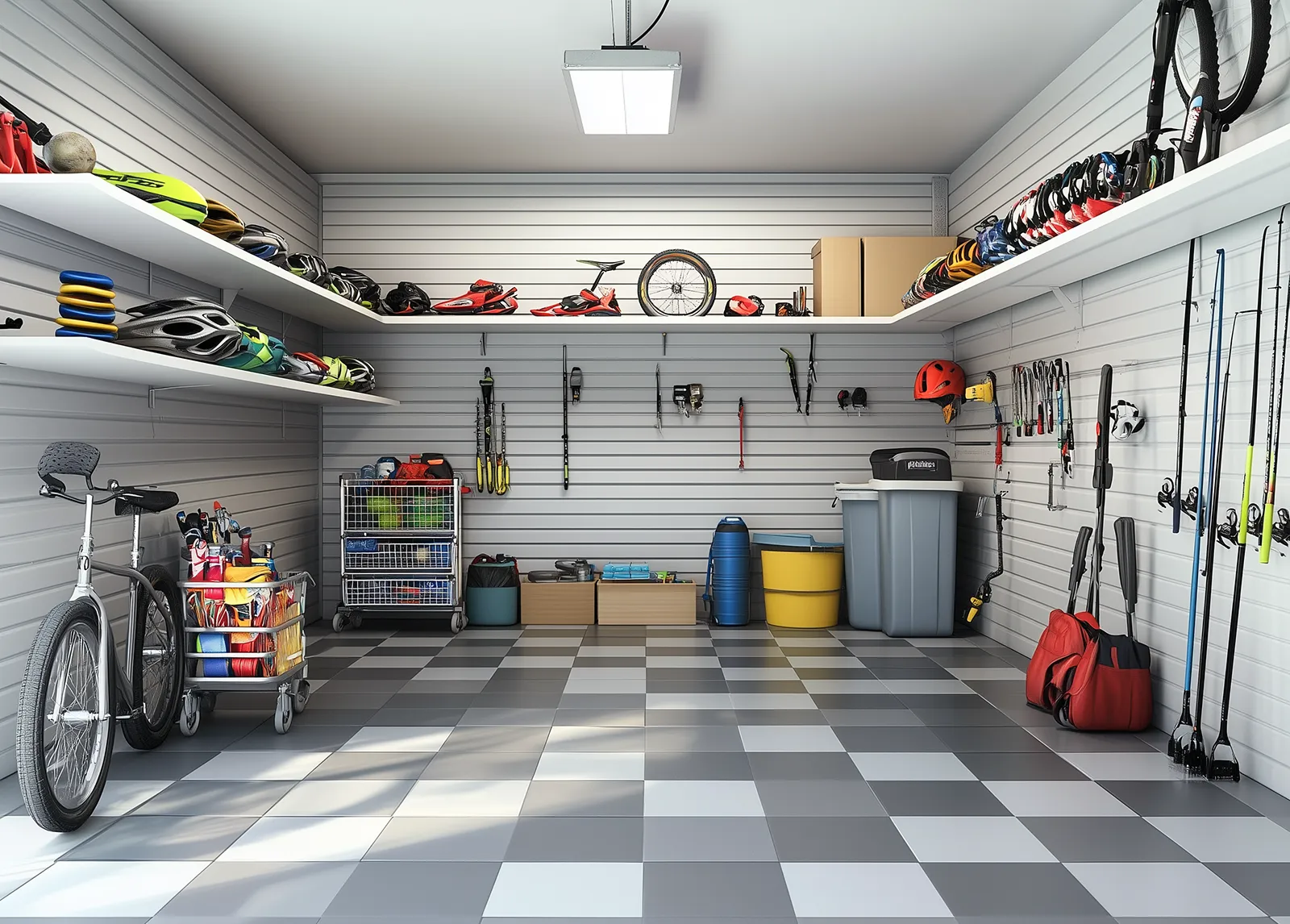 Garage bien organisé-04 Garage bien organisé