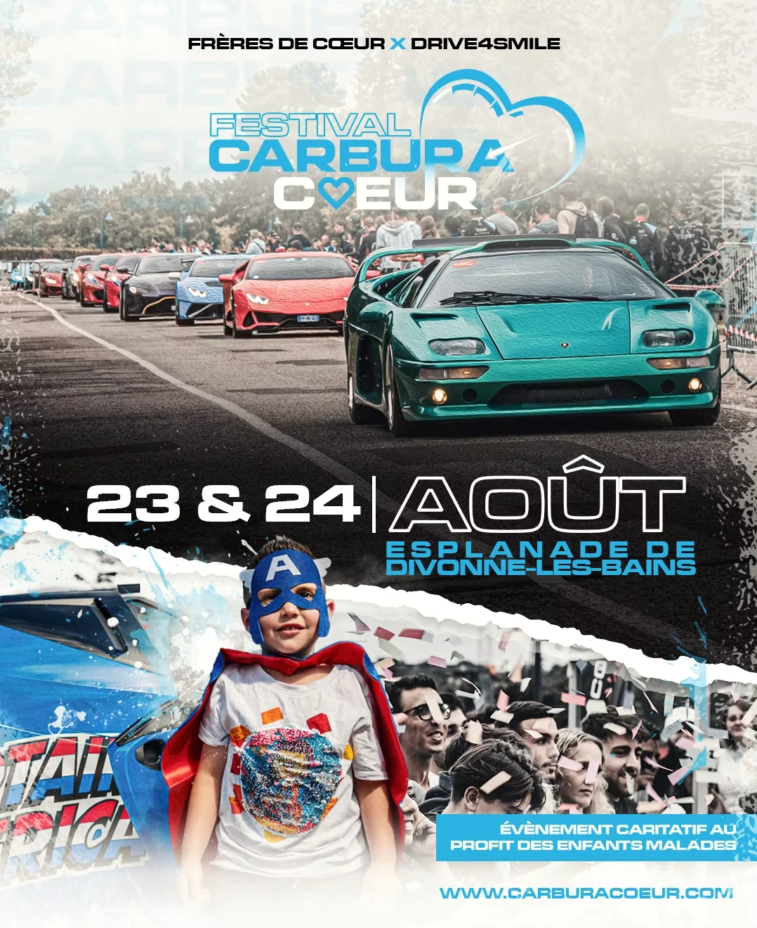 Ce week-end, Pogar SA est fier de participer au festival Carburacoeur 2025 !